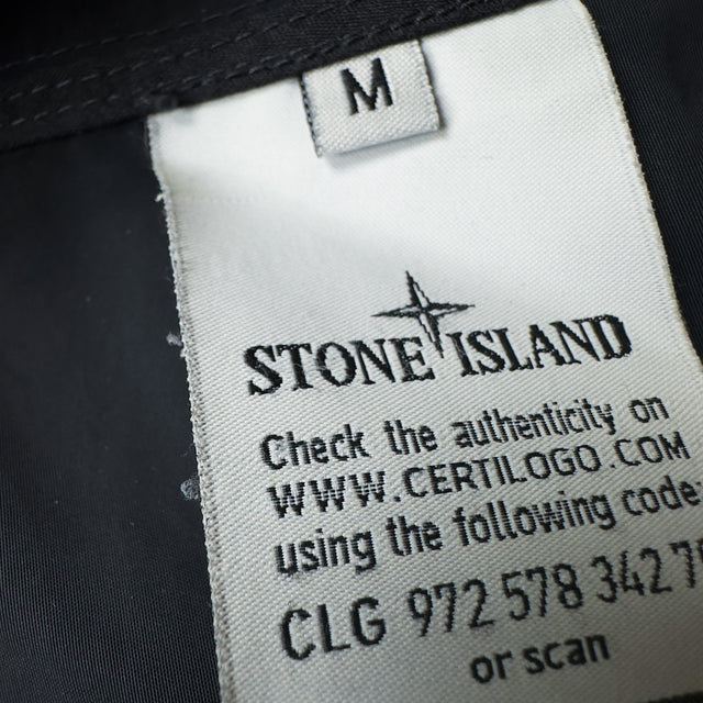 S/S 18 Stone Island Micro Reps Parka Jacket - Black