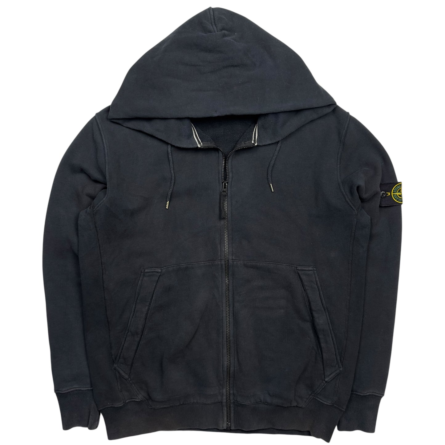 A/W 13 Stone Island Full Zip Hoodie - Navy