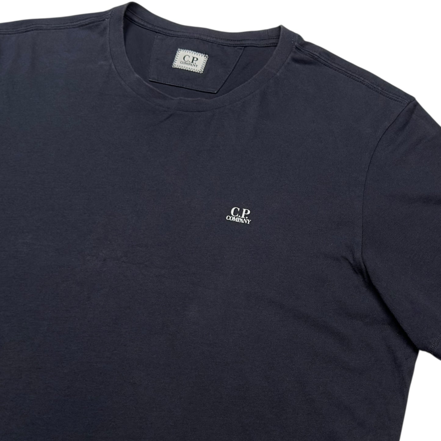 C.P. Company Logo Print T-Shirt - Navy