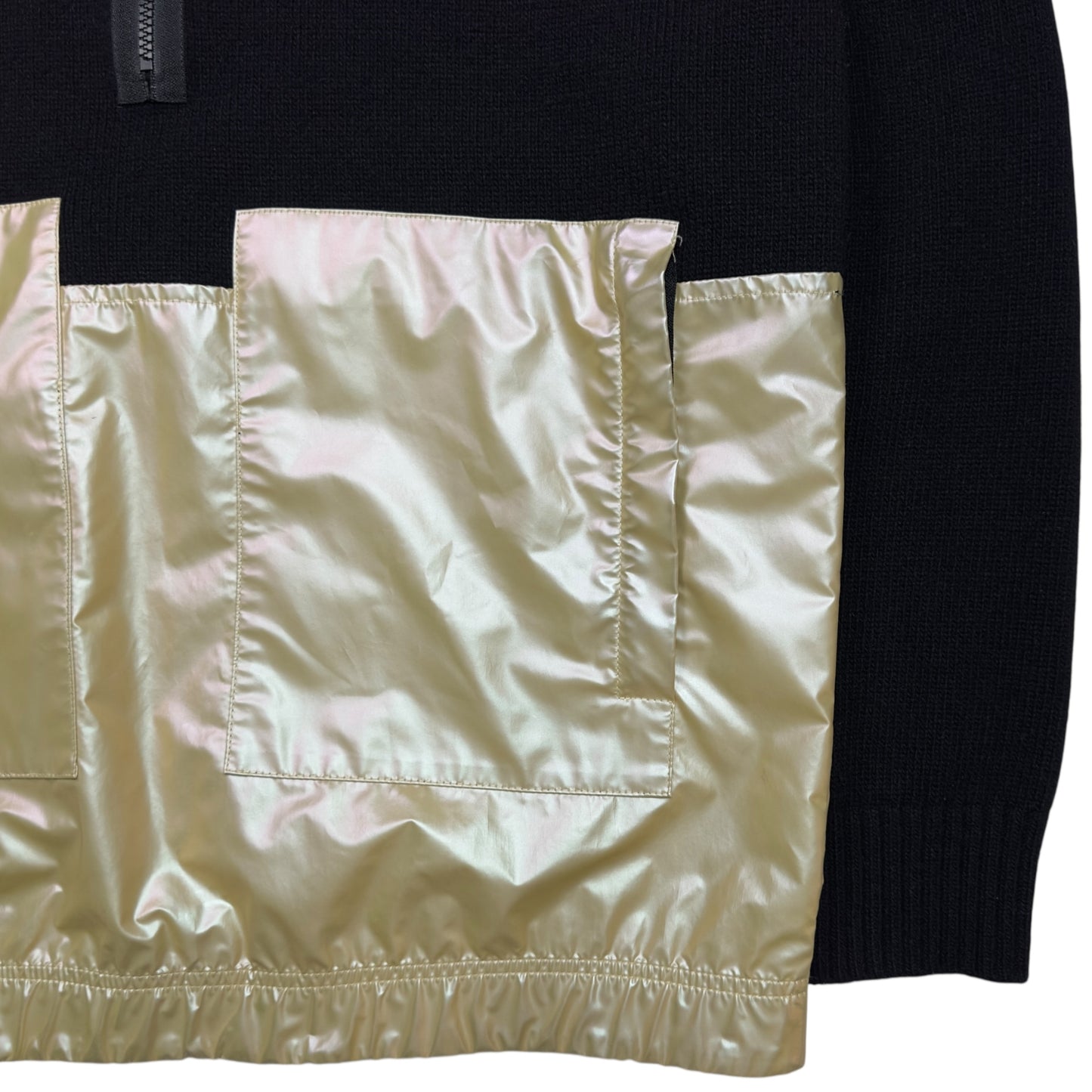 A/W 18 Stone Island Iridescent Lambswool Half Zip Sweater