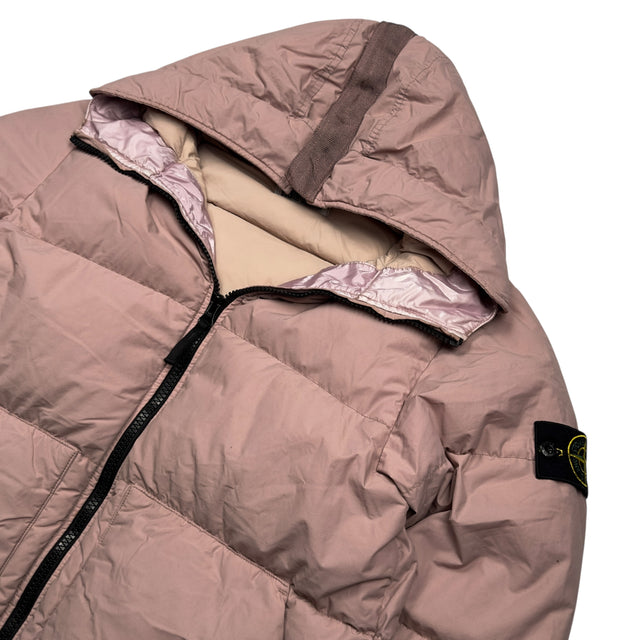 A/W 22 Stone Island Naslan Light Watro Down TC - Dusty Pink