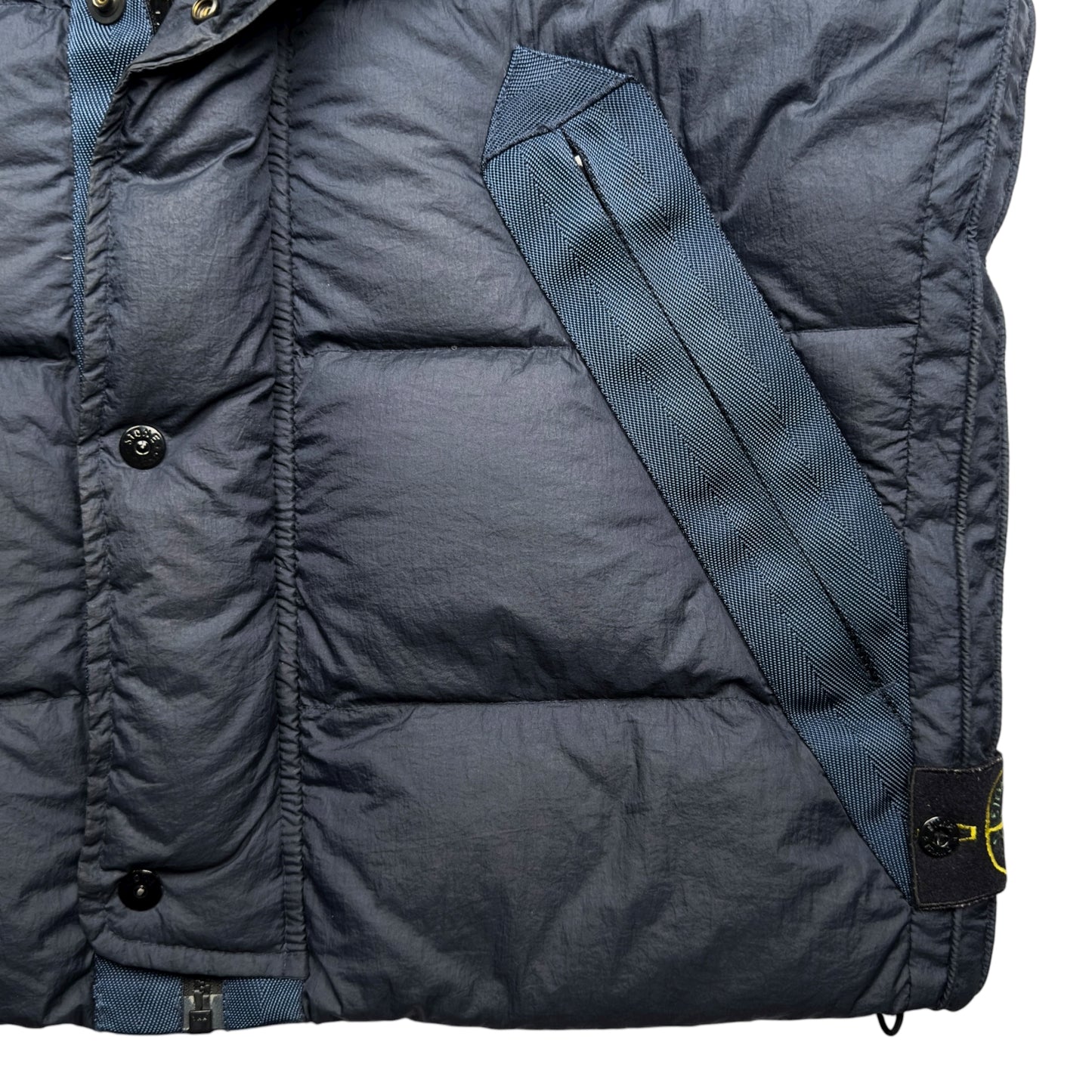 A/W 10 Stone Island Opaque Nylon Tela Down Puffer Gilet