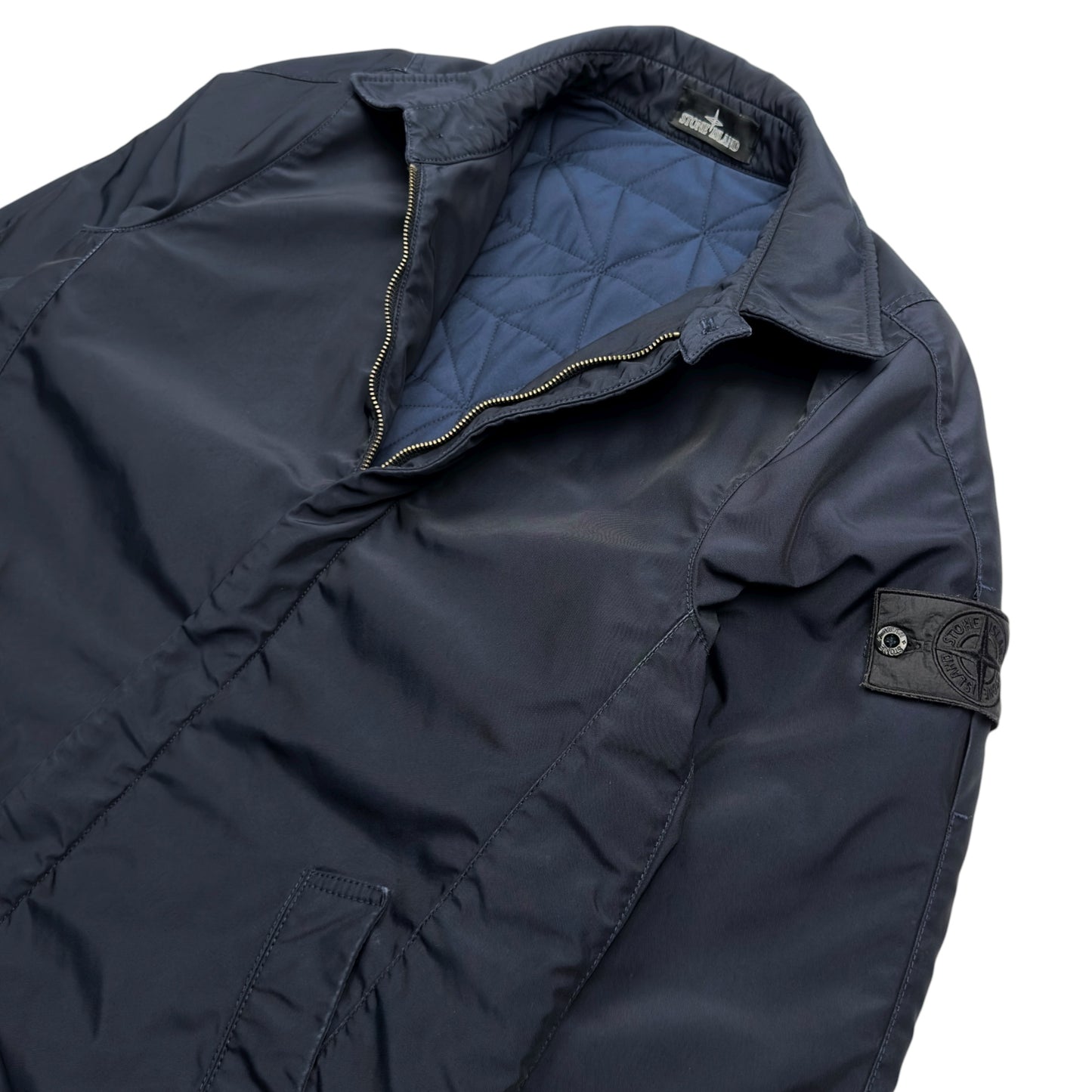 A/W 15 Stone Island Shadow Project Car Coat - Navy