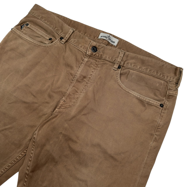A/W 13 Stone Island Cotton Trousers - Brown