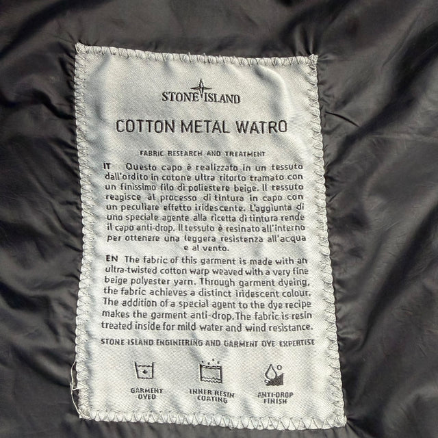 A/W 18 Stone Island Cotton Metal Watro Down Puffer Jacket