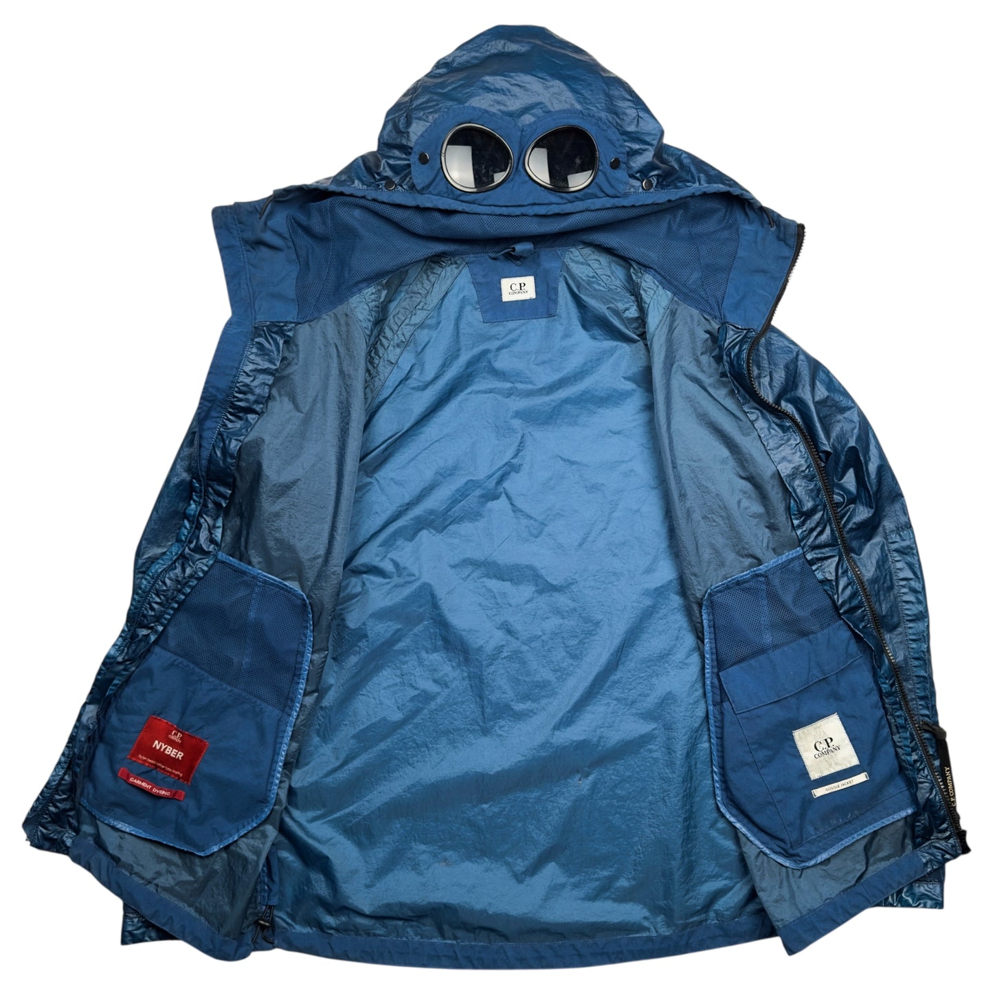 C.P. Company Nyber Goggle Jacket - Navy
