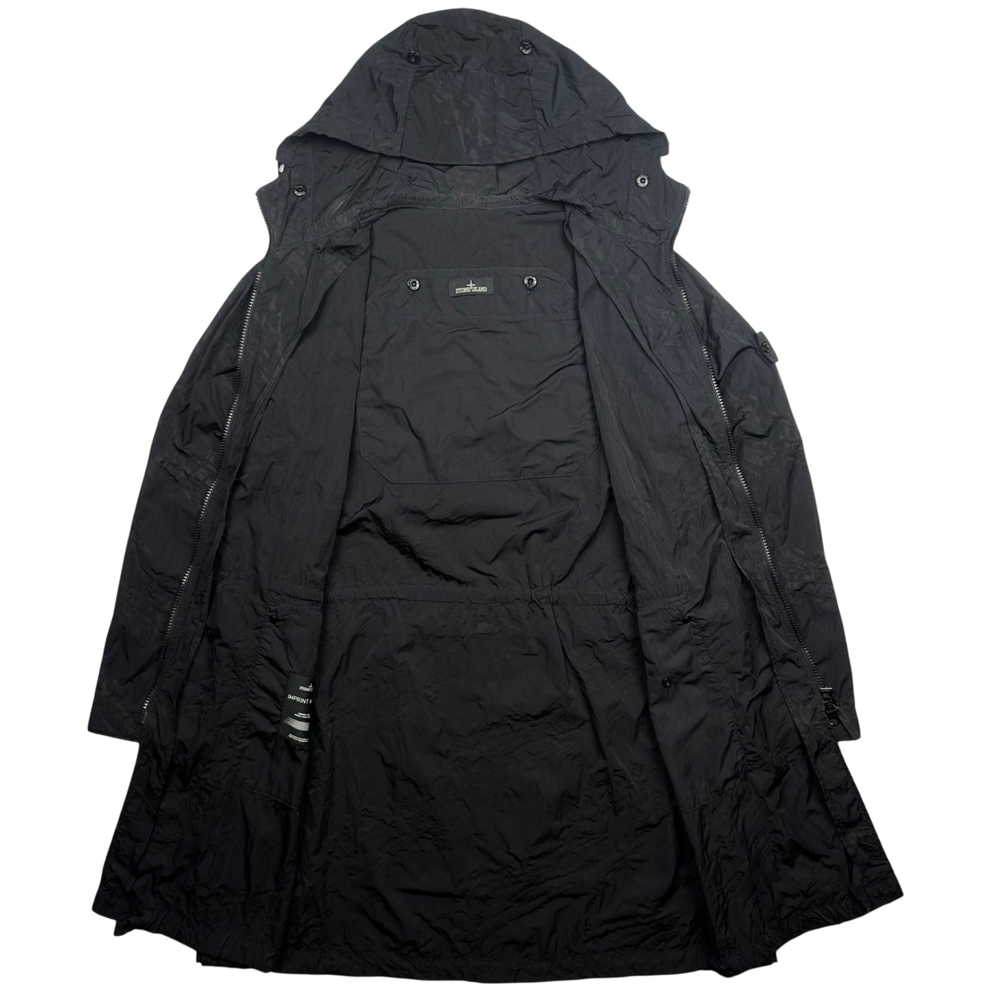 S/S 19 Stone Island Shadow Project Imprint Nylon Parka Jacket