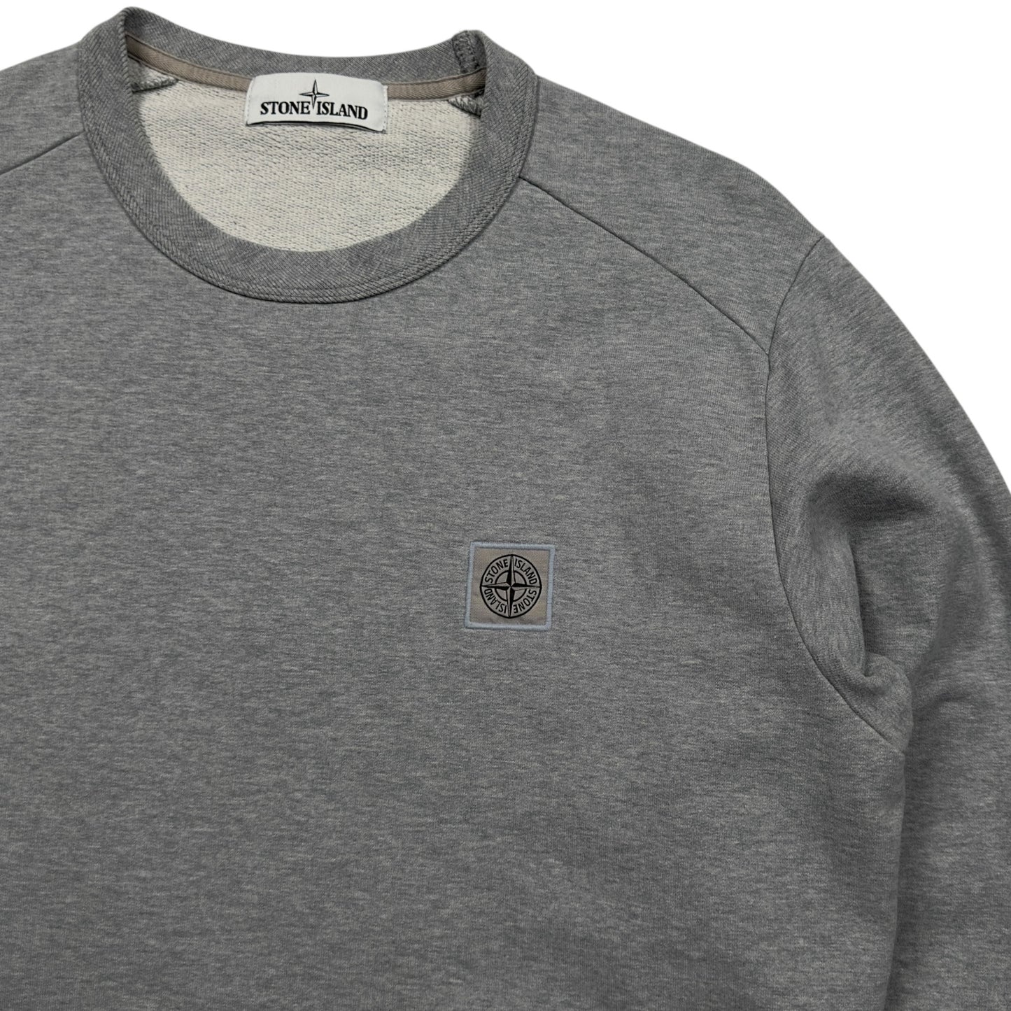 A/W 15 Stone Island Patch Sweater - Grey
