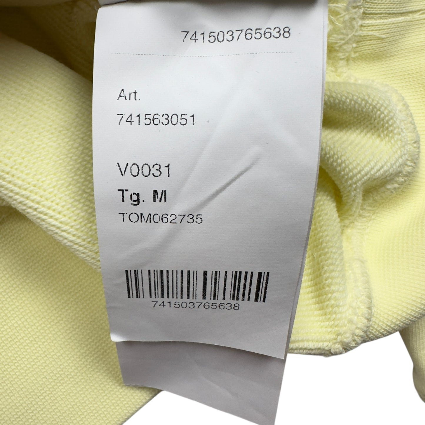 S/S 21 Stone Island Crewneck Sweater - Yellow