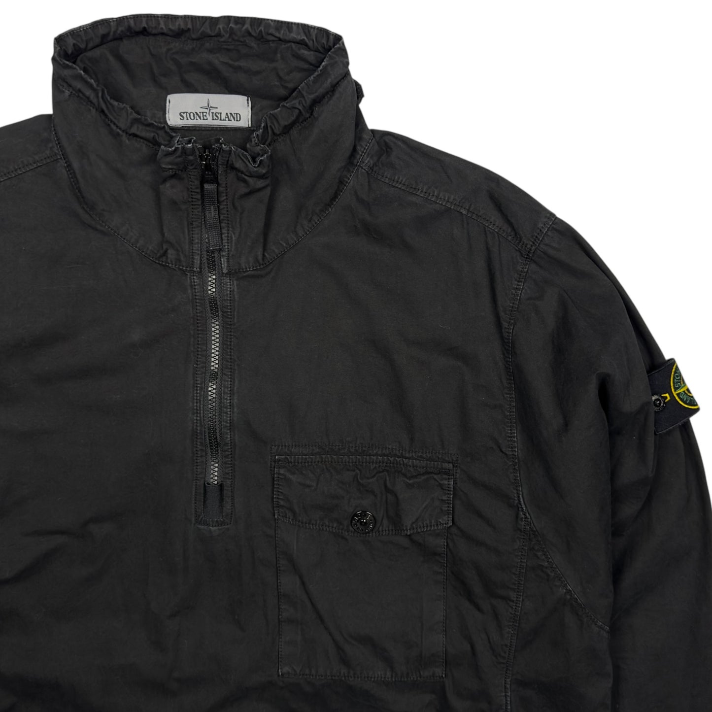 S/S 20 Stone Island Cotton Smock - Black