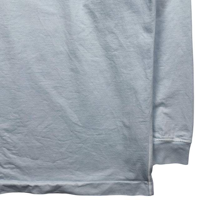 S/S 21 Stone Island Lightweight Cotton Sweater - Baby Blue