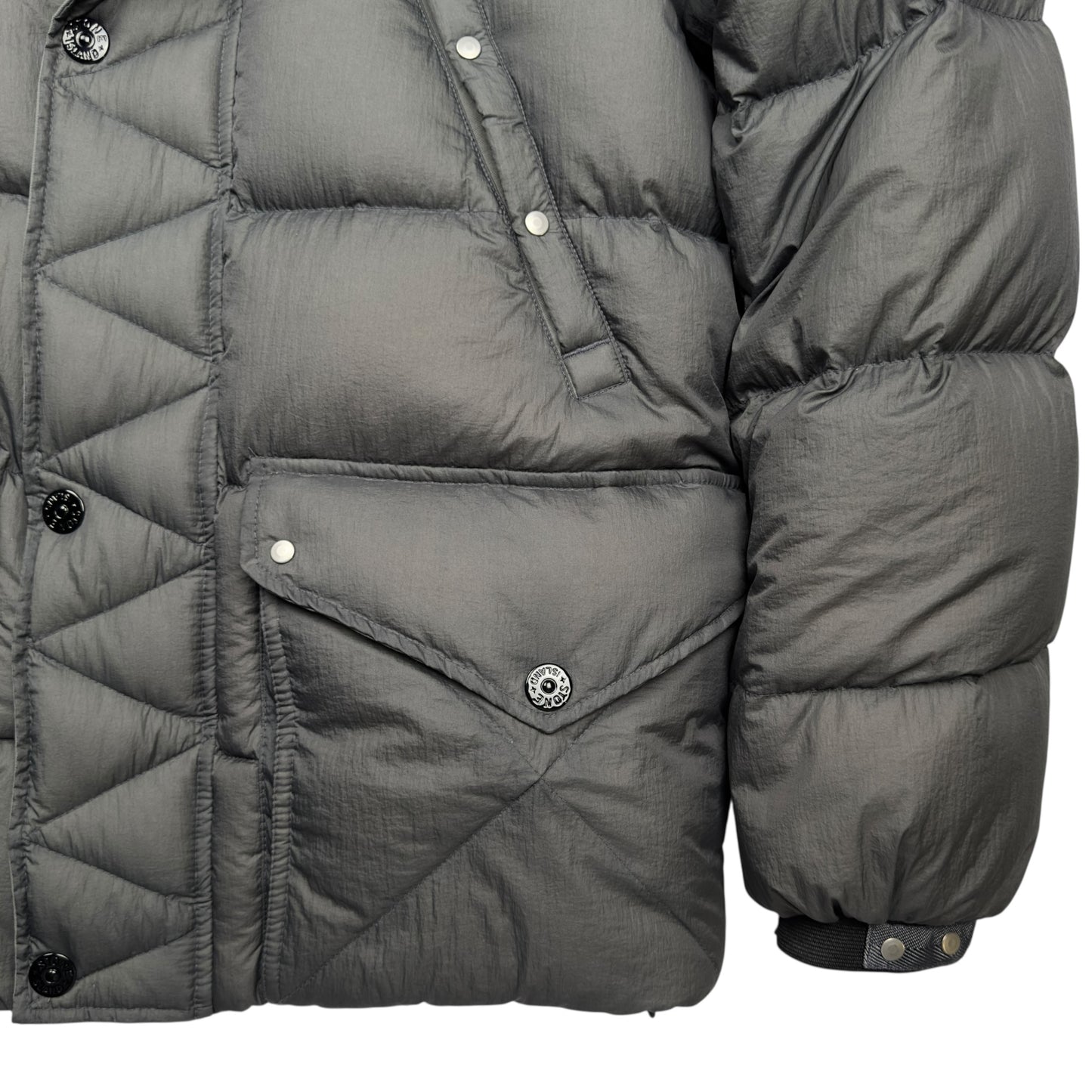A/W 10 Stone Island Opaque Nylon Down Reversible Puffer Jacket