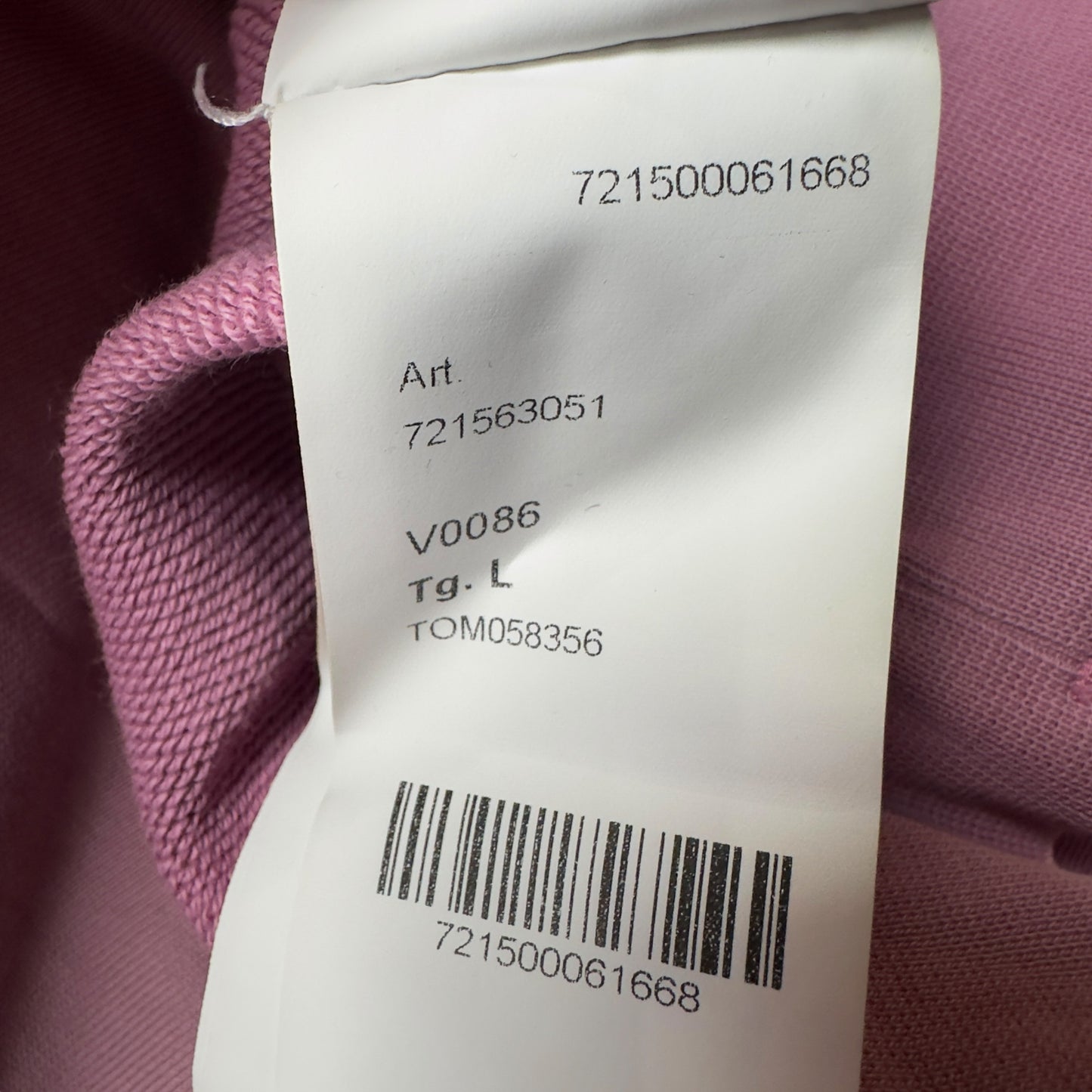 S/S 20 Stone Island Crewneck Sweater - Rose Quartz