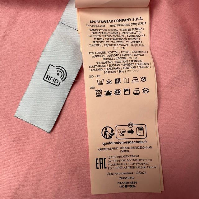 S/S 23 Stone Island Supima Cotton Twill Stretch-TC Overshirt - Pink