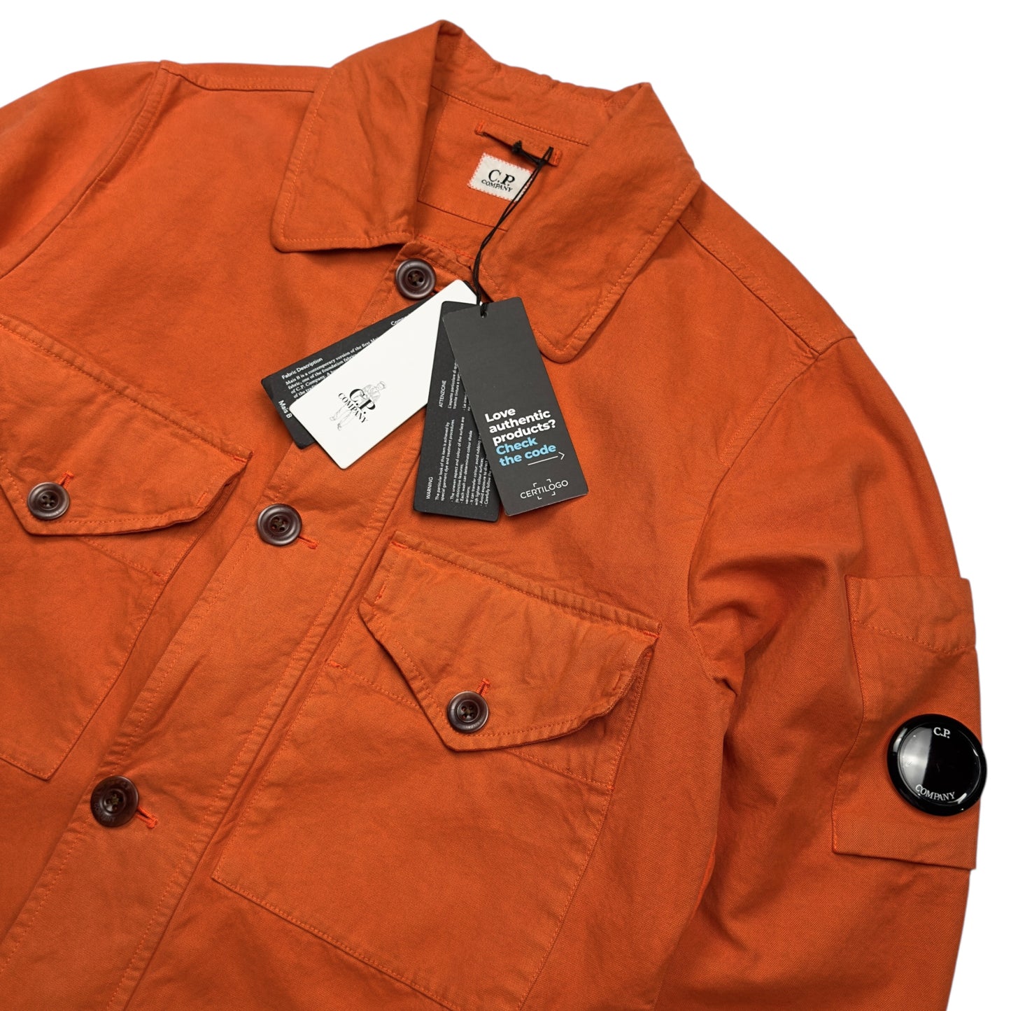 C.P. Company Mais B Canvas Overshirt Jacket