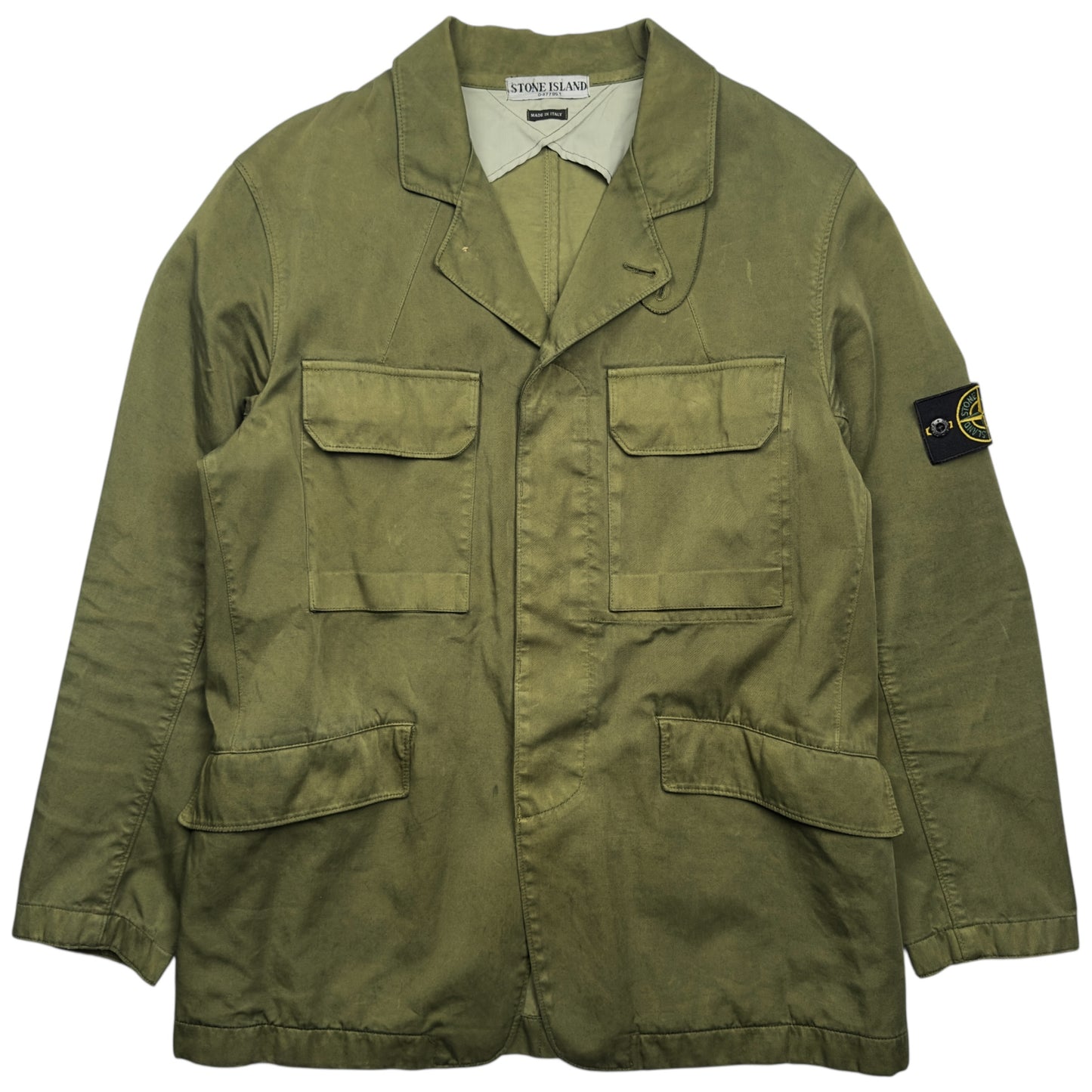 S/S 05 Stone Island Cotton Resin Field Jacket