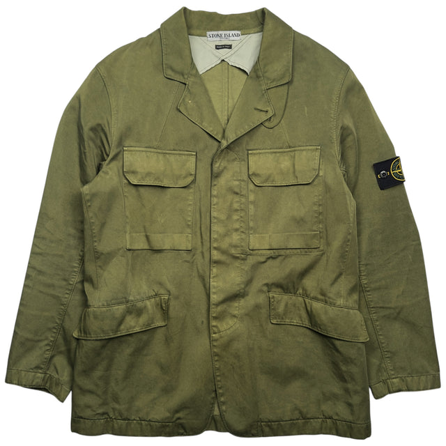 S/S 05 Stone Island Cotton Resin Field Jacket
