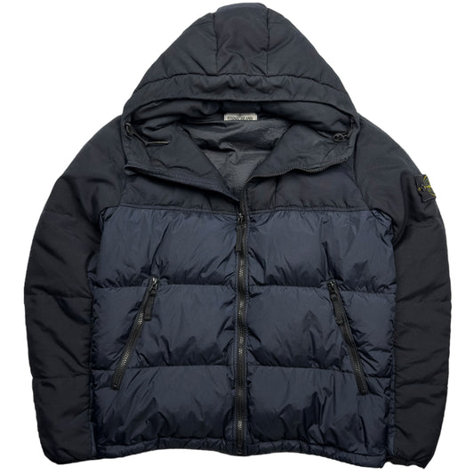 A/W 13 Stone Island Crinkle Reps NY Down Puffer Jacket - Navy