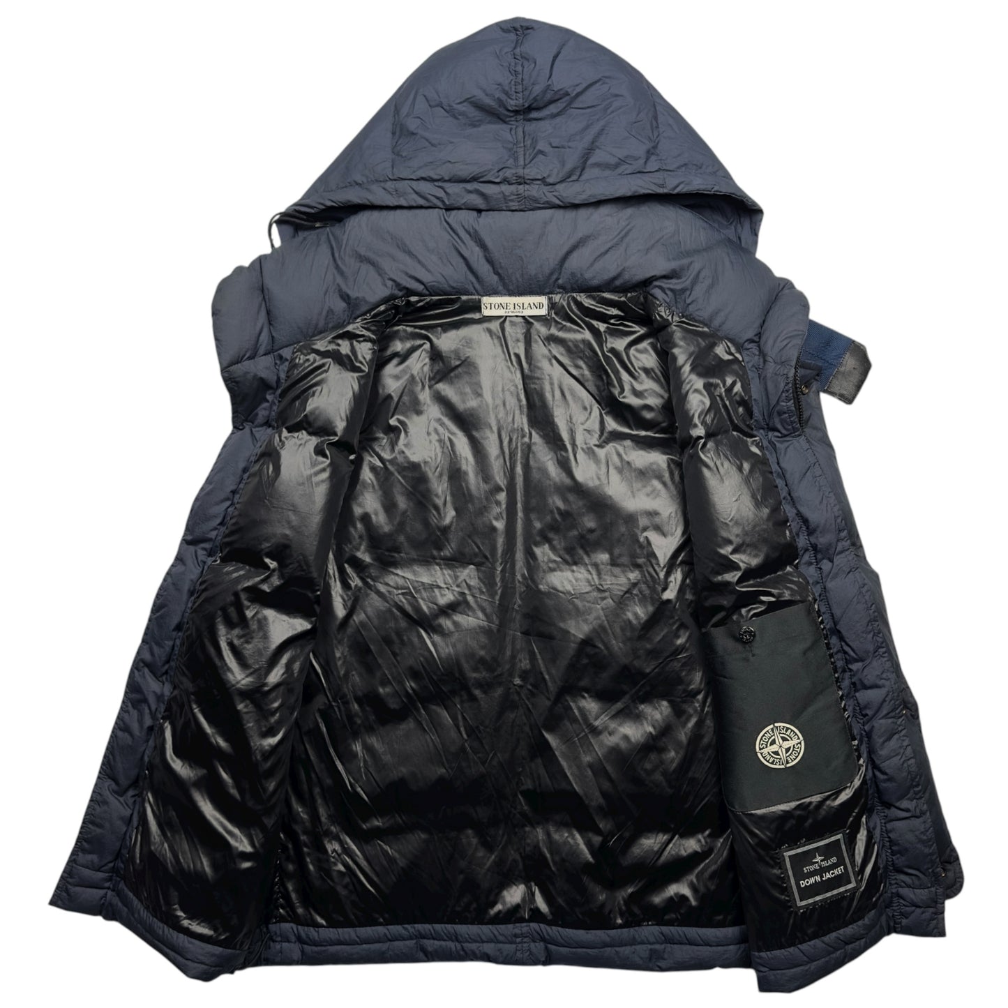A/W 10 Stone Island Opaque Nylon Tela Down Puffer Gilet