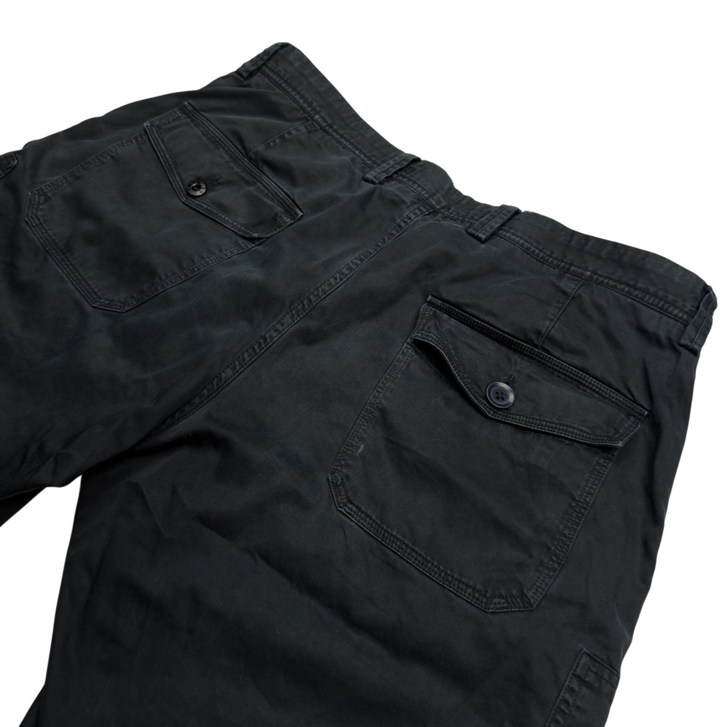 S/S 12 Stone Island Cargo Trousers - Black