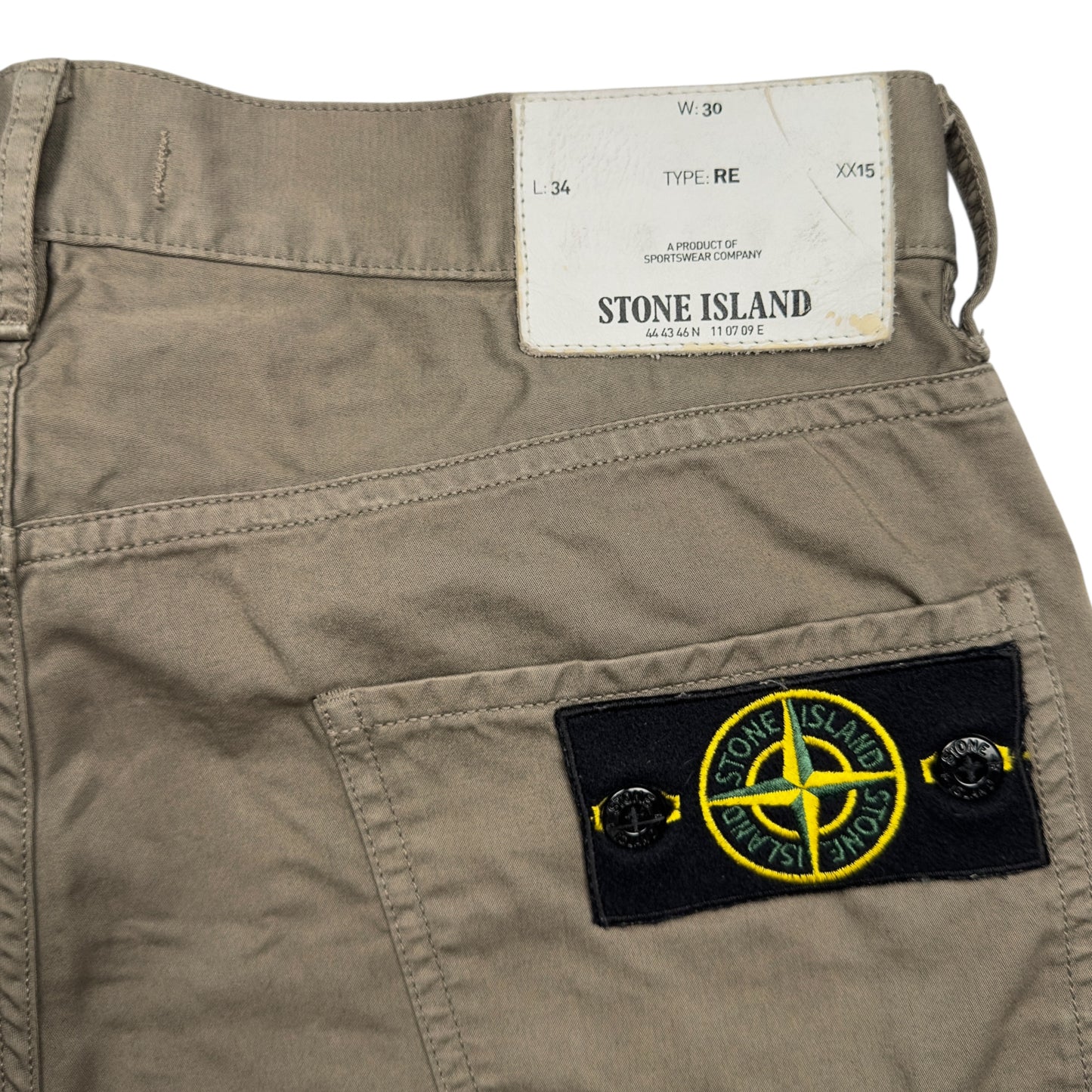 S/S 11 Stone Island Trousers - Dark Beige