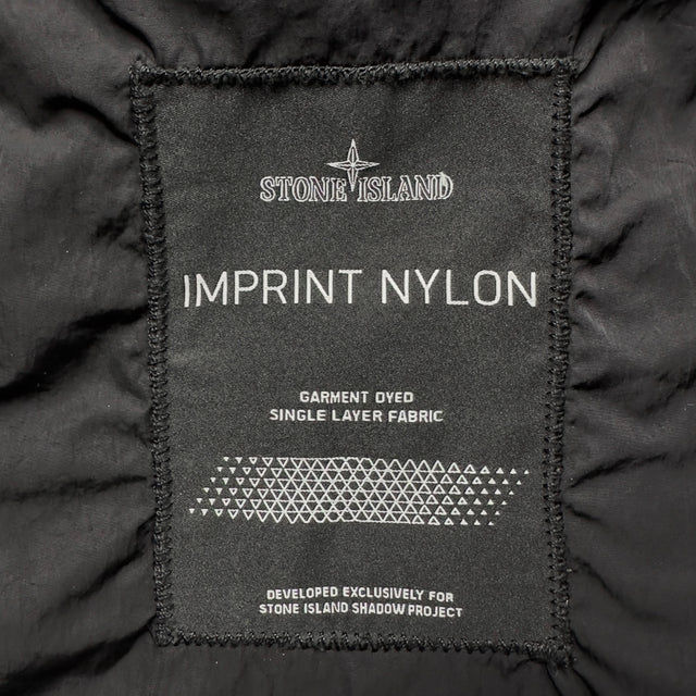 S/S 19 Stone Island Shadow Project Imprint Nylon Parka Jacket