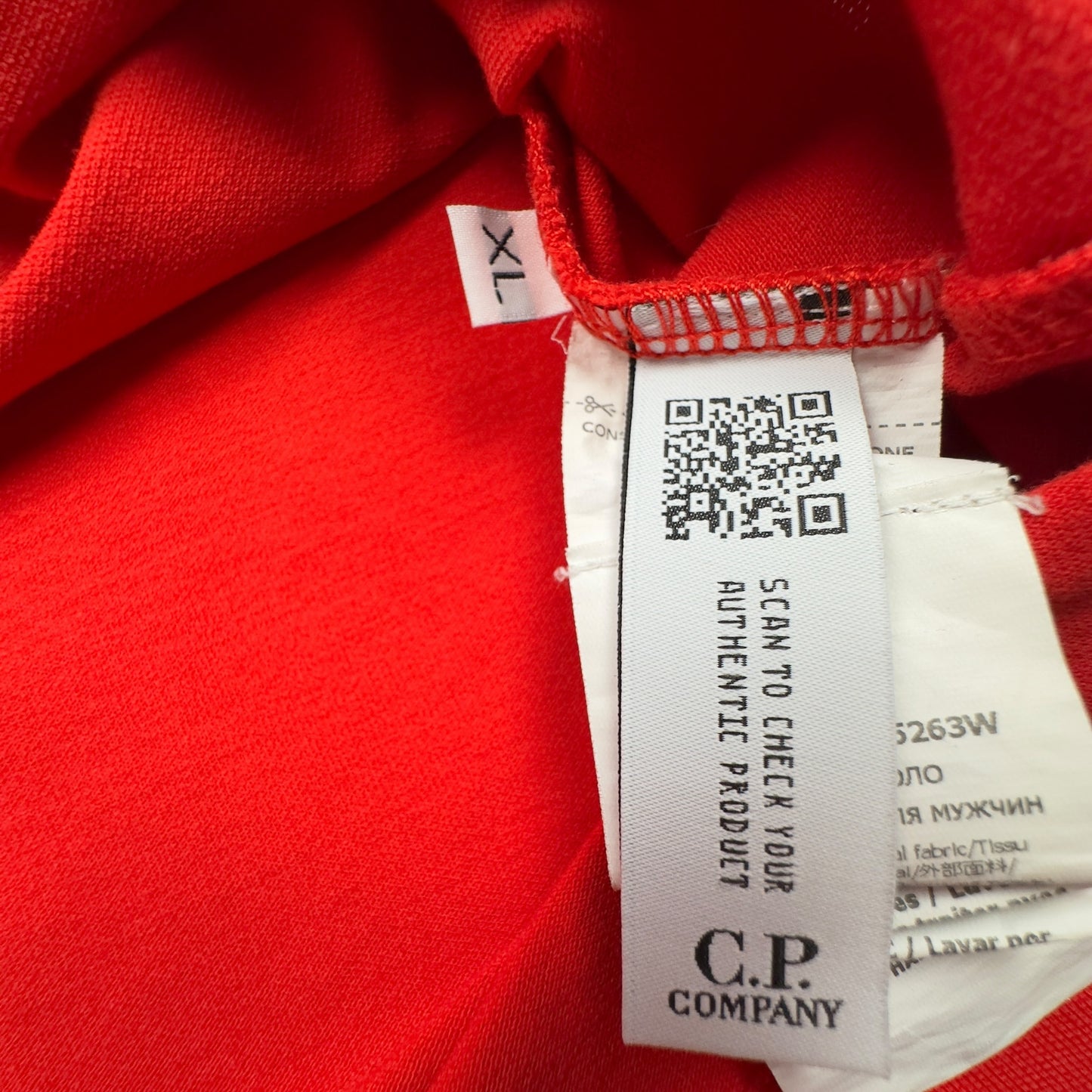 C.P. Company Polo Shirt - Red