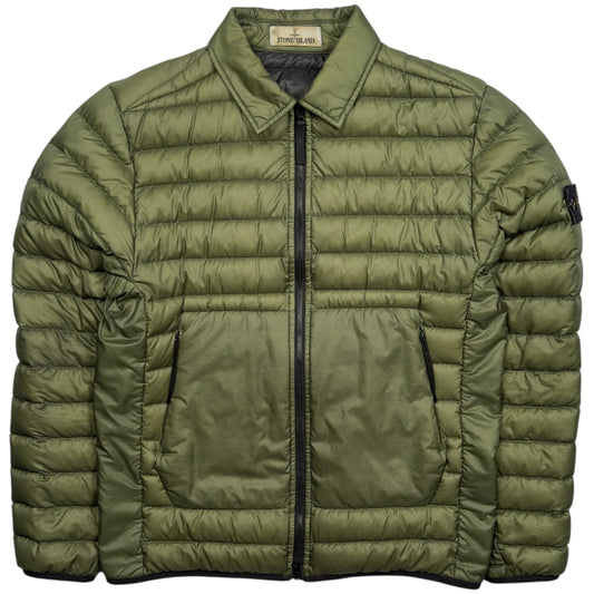 S/S 22 Stone Island Bio Based Ripstop Nylon Down Jacket