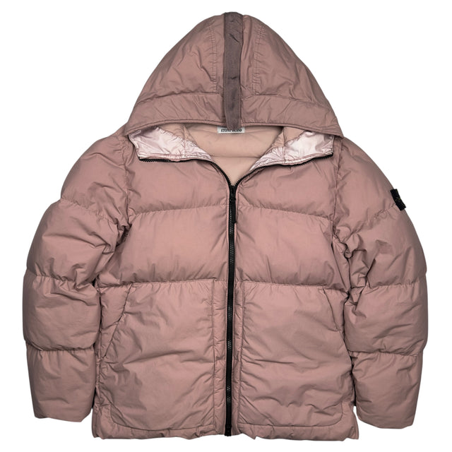 A/W 22 Stone Island Naslan Light Watro Down TC - Dusty Pink