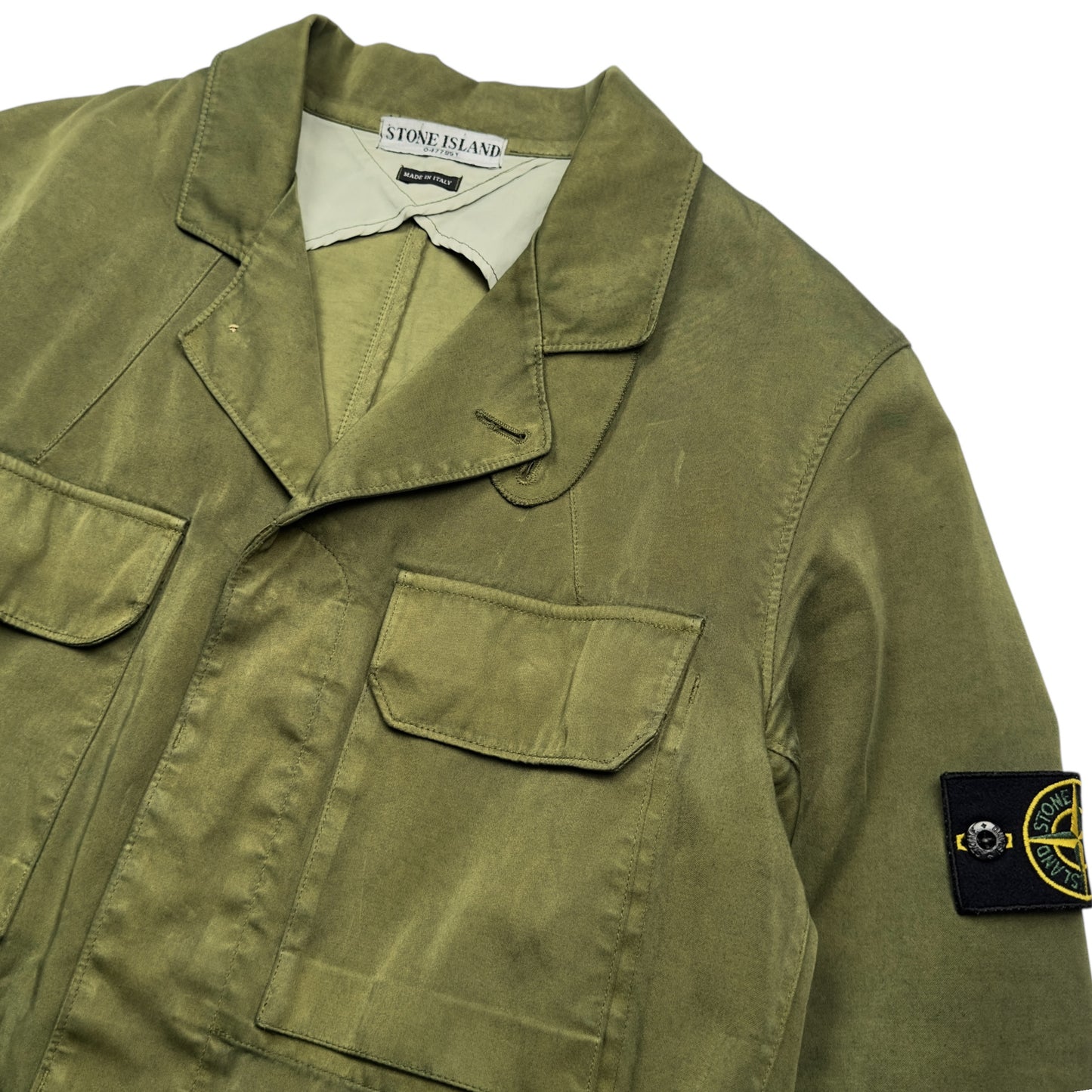 S/S 05 Stone Island Cotton Resin Field Jacket