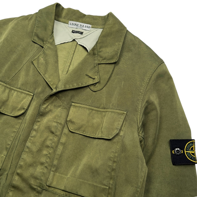 S/S 05 Stone Island Cotton Resin Field Jacket