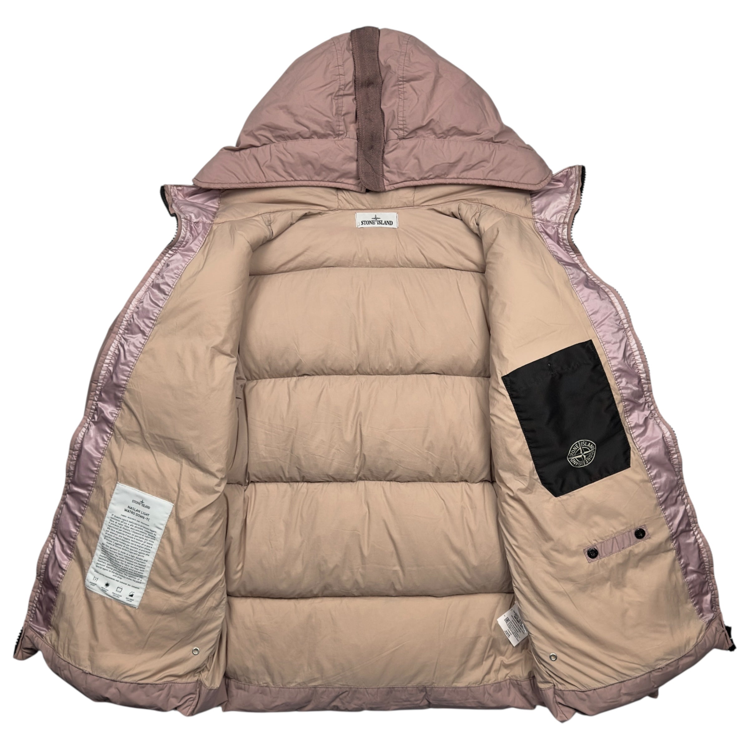 A/W 22 Stone Island Naslan Light Watro Down TC - Dusty Pink – Dans