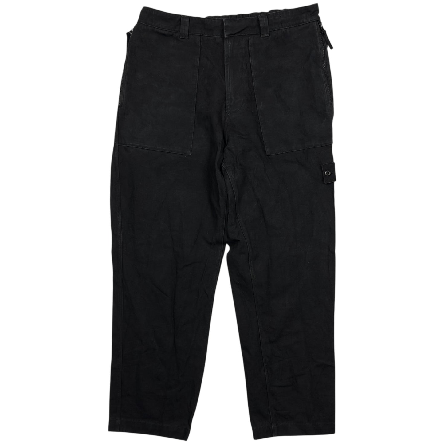 A/W 23 Stone Island Ghost Trousers - Black
