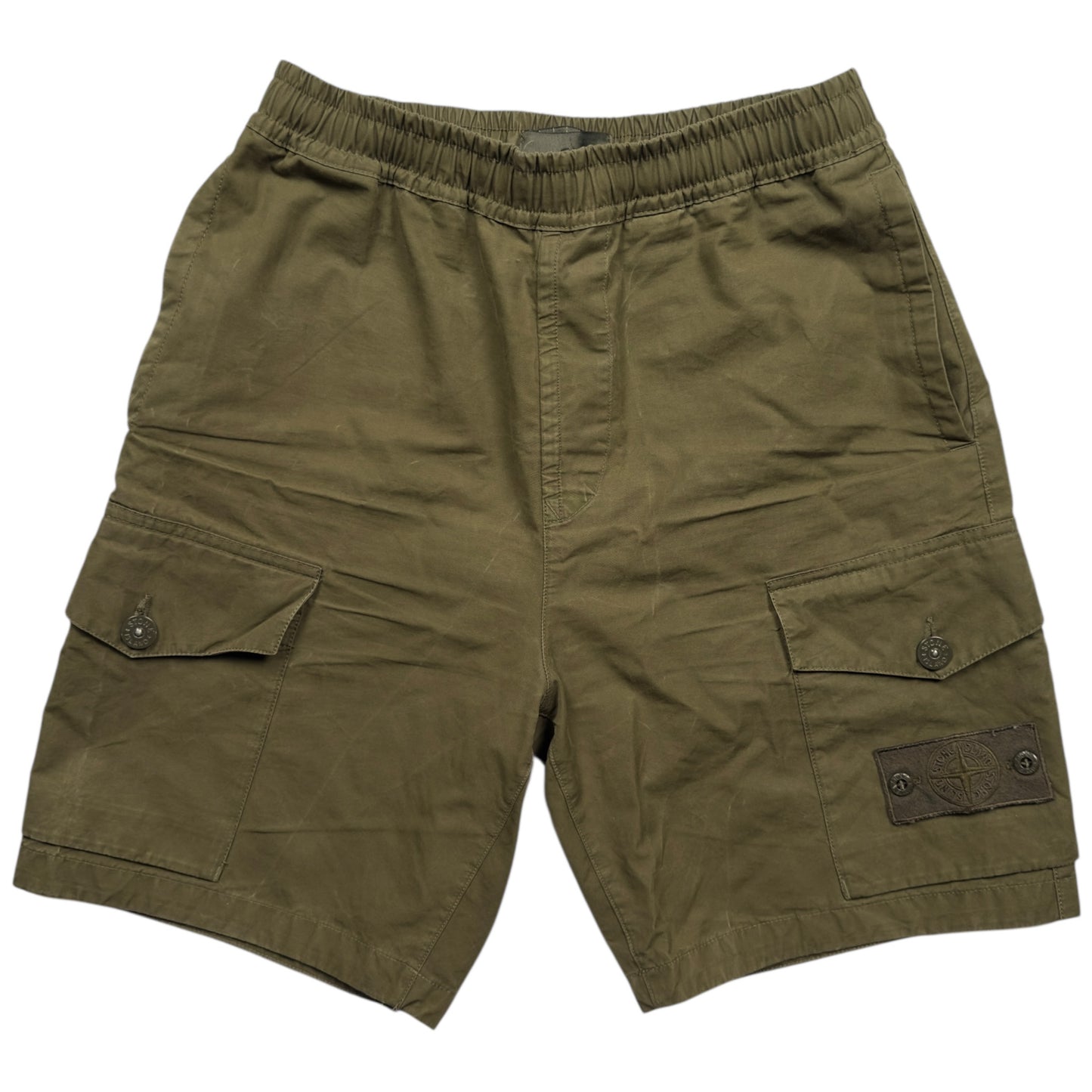S/S 23 Stone Island Khaki Ghost Shorts