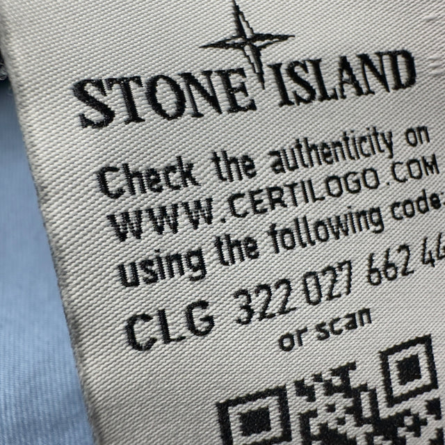 S/S 14 Stone Island Cotton Multipocket Overshirt - Blue