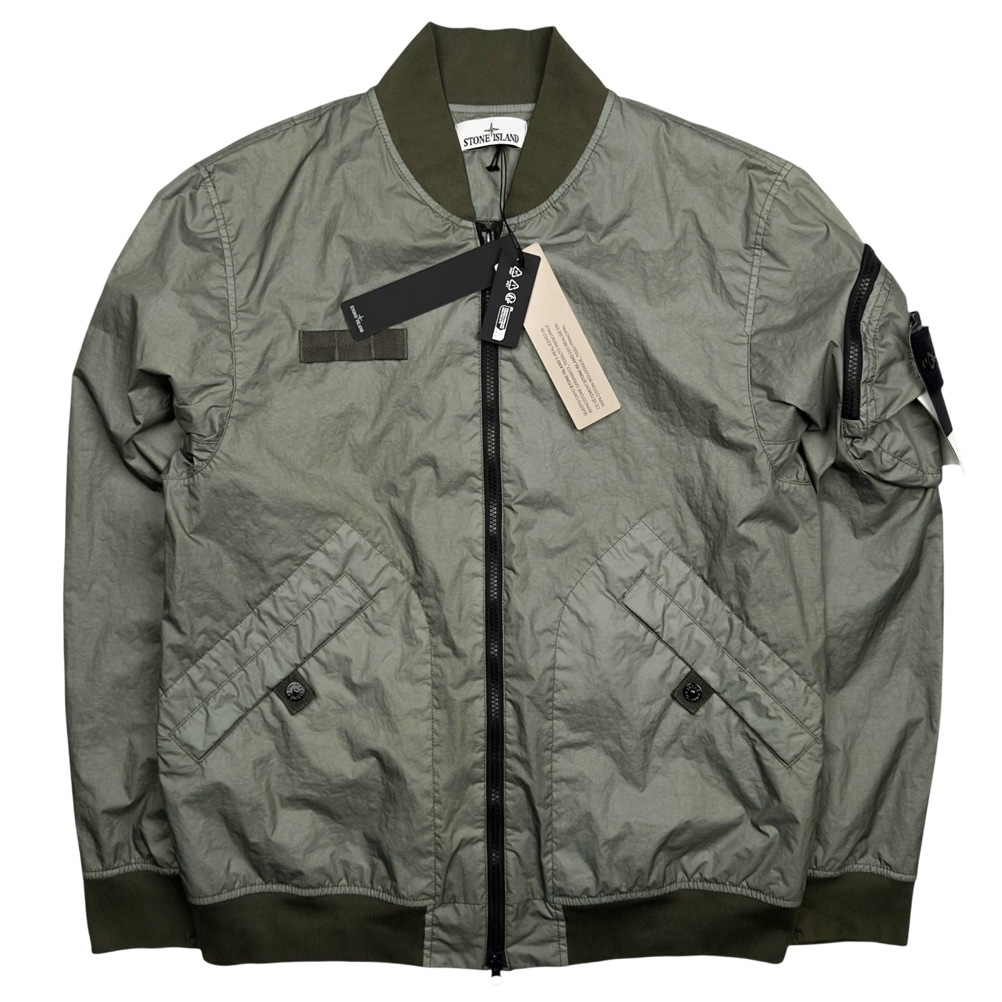 S/S 25 Stone Island Membrana 3L TC Bomber Jacket