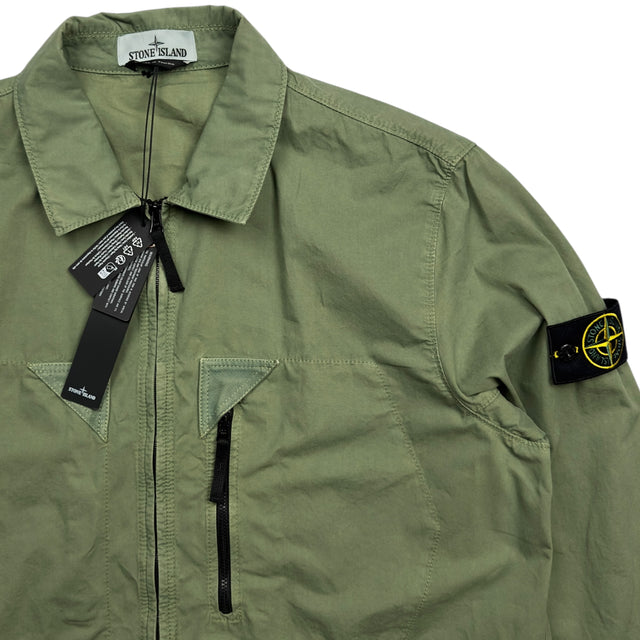 S/S 23 Stone Island T.CO+OLD Pocket Overshirt