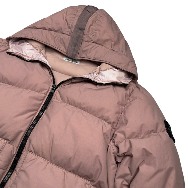 A/W 22 Stone Island Naslan Light Watro Down TC - Dusty Pink