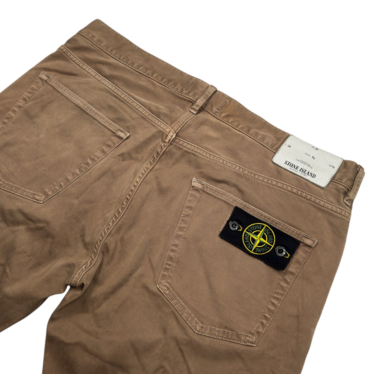 A/W 13 Stone Island Cotton Trousers - Brown