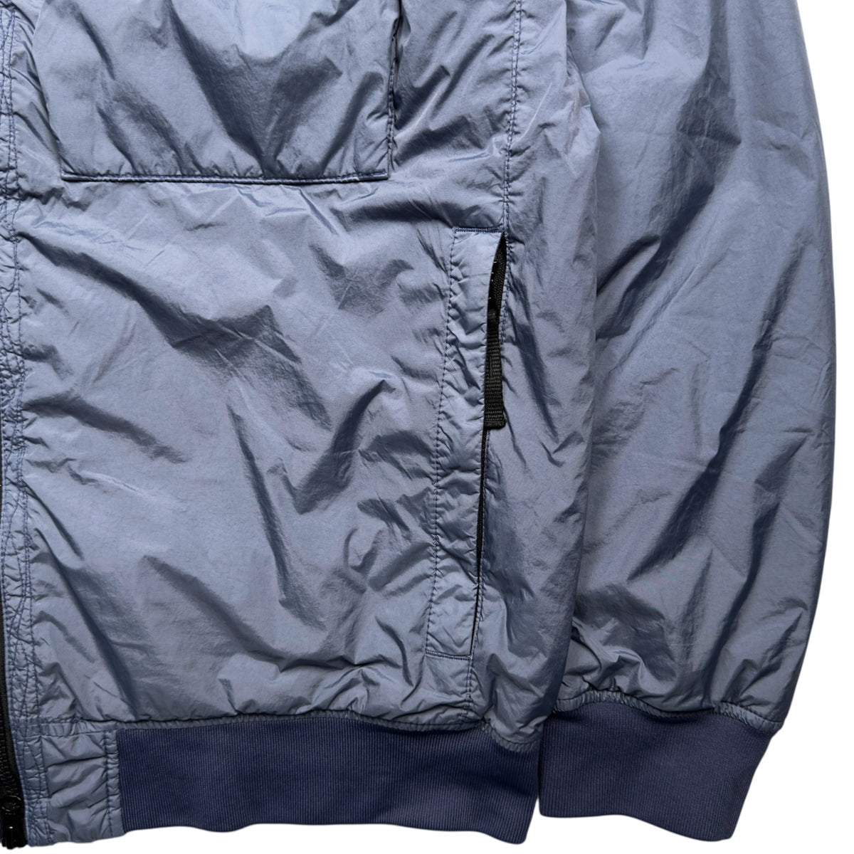 A/W 22 Stone Island Crinkle Reps R-NY with Primaloft Jacket - Blue