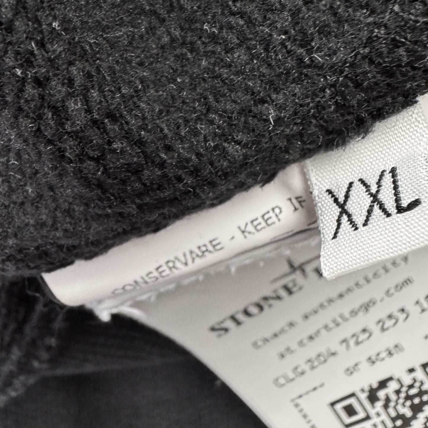 A/W 21 Stone Island Crewneck Sweater - Black