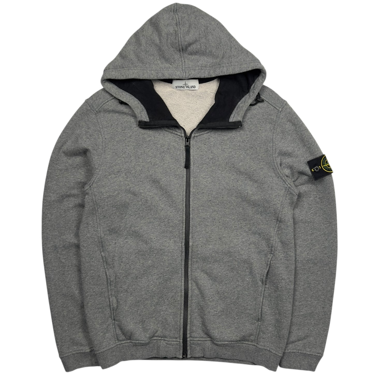 A/W 15 Stone Island Full Zip Hoodie - Dark Grey