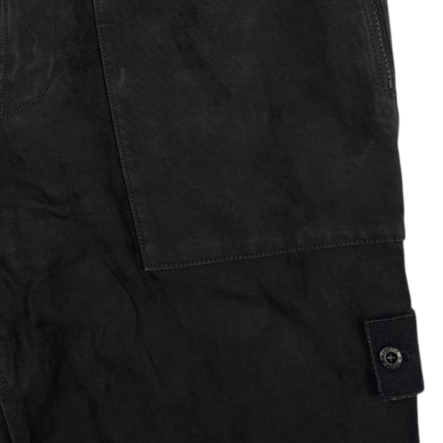A/W 23 Stone Island Ghost Trousers - Black
