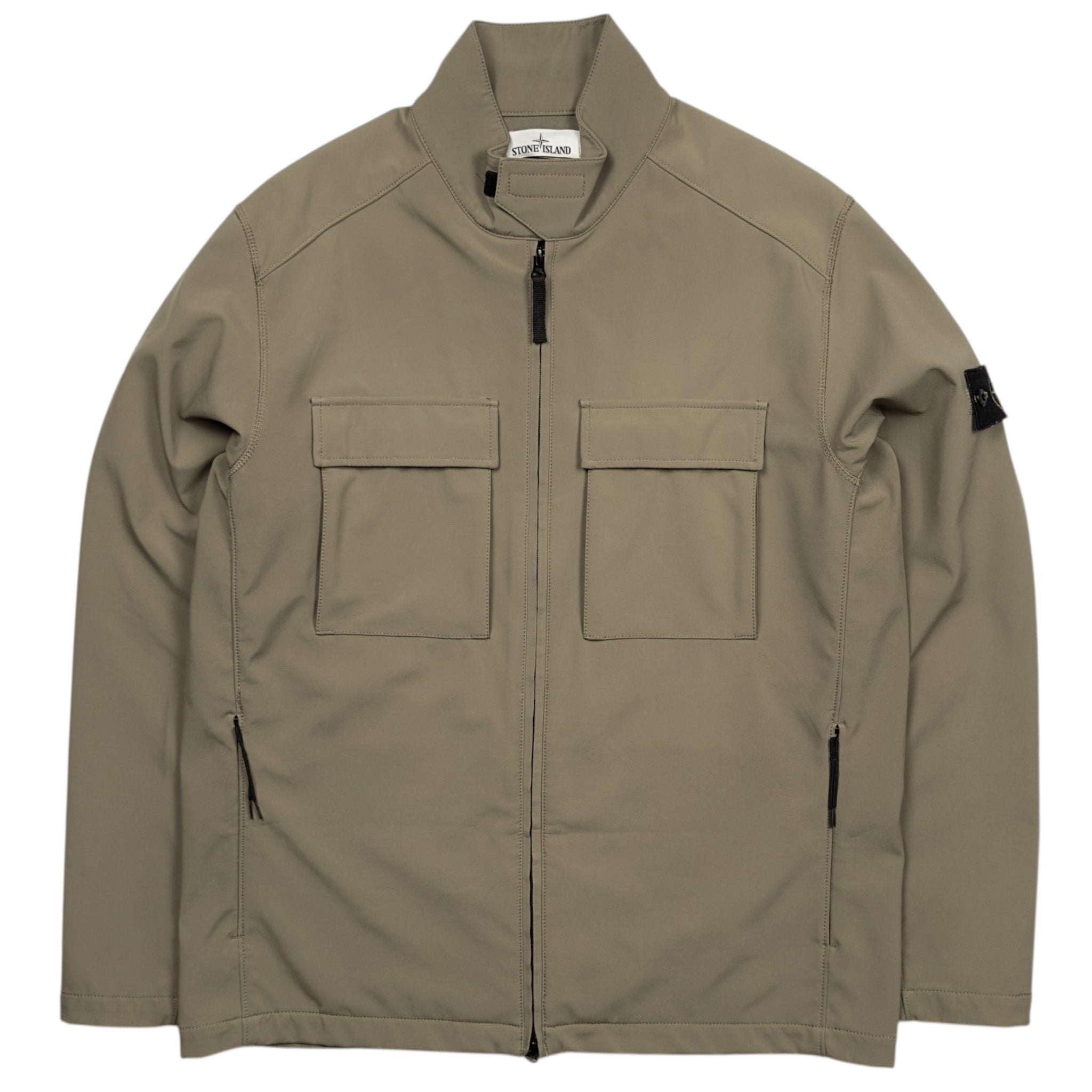 Stone Island Light Soft Shell R - Beige – Dans Designer Ltd