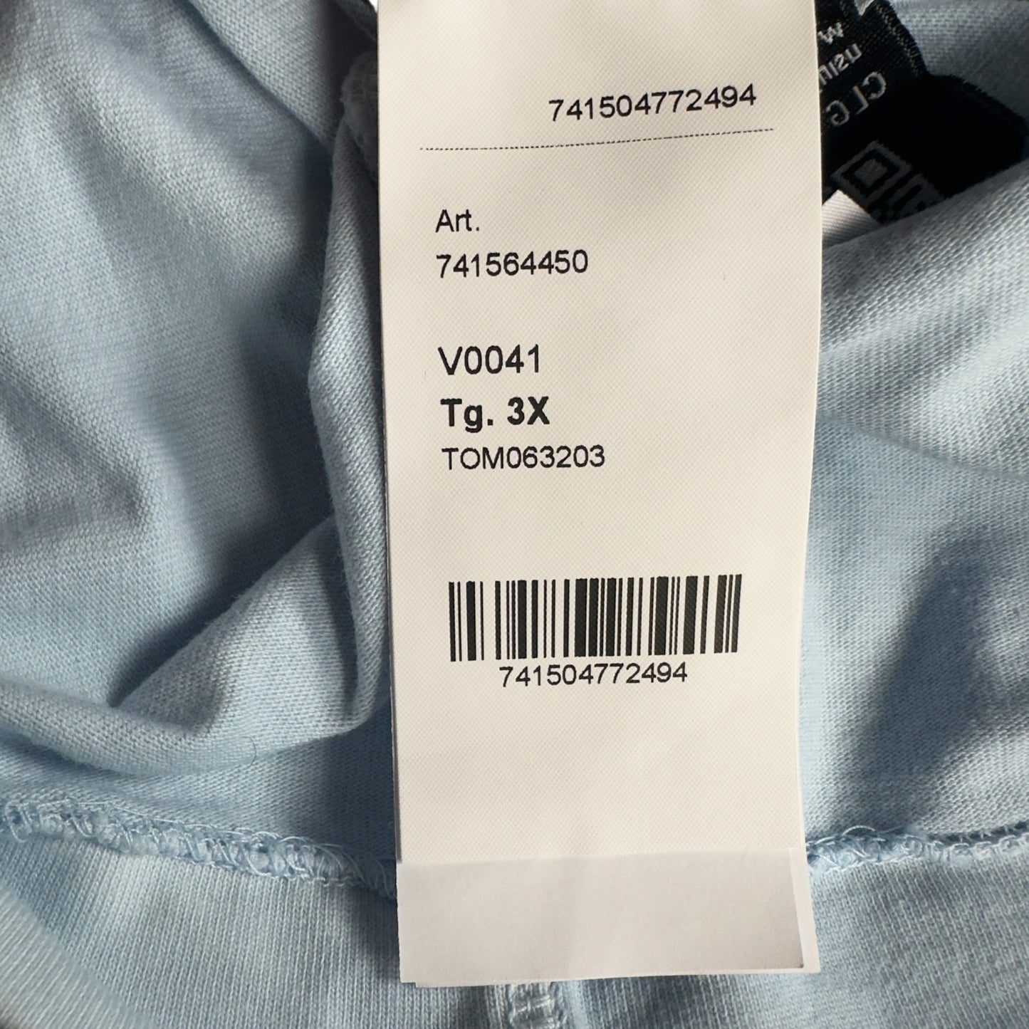 S/S 21 Stone Island Lightweight Cotton Sweater - Baby Blue