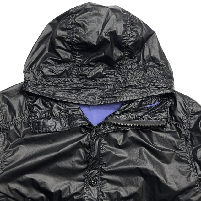 S/S 13 Stone Island Glass Hooded Jacket - Black