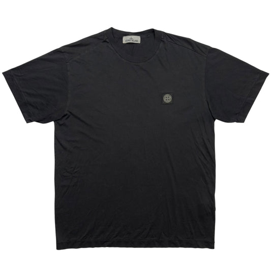 S/S 23 Stone Island Patch T-Shirt - Black
