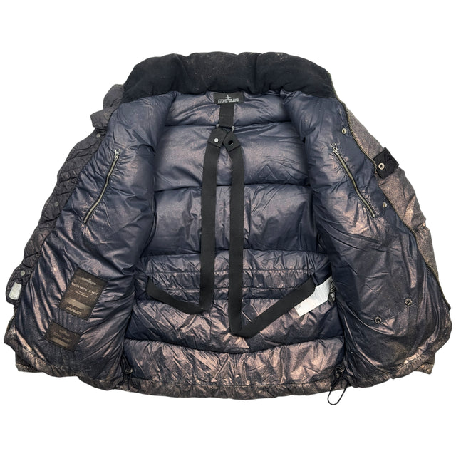 A/W 17 Stone Island Shadow Project Nylon Metallic Mist Down Puffer Jacket