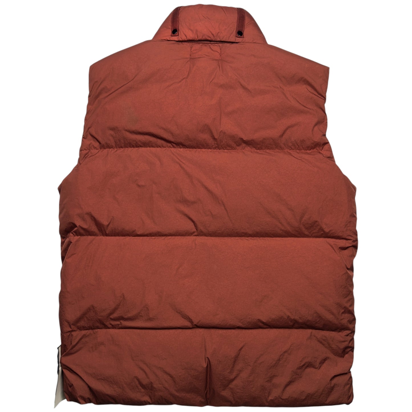 A/W 21 Stone Island Crinkle Reps R NY Down Gilet - Rust