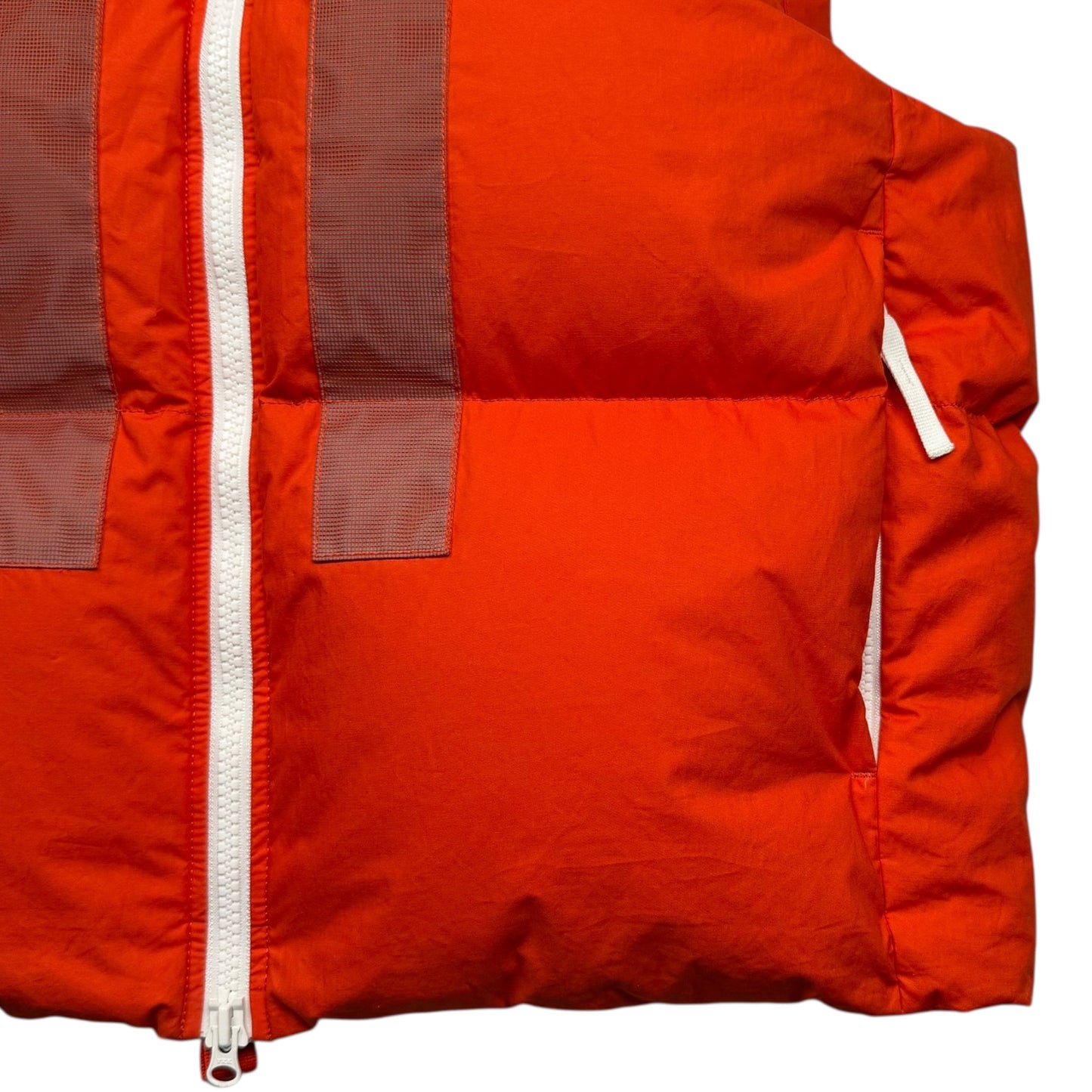 A/W 23 Stone Island Marina Rubber Wax Poplin Down Reflective Puffer Gilet